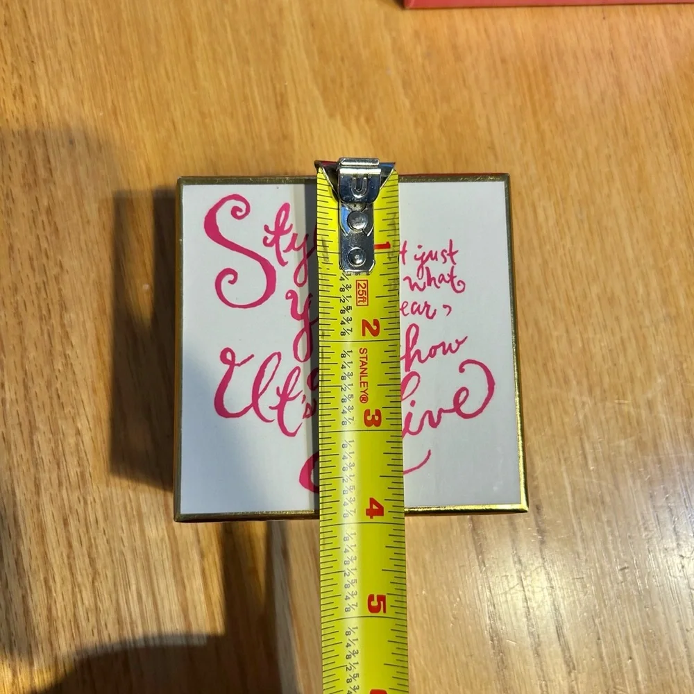 Lilly Pulitzer‎ Jewelry Trinket Lacquer Box Print Style It’s About How You Live